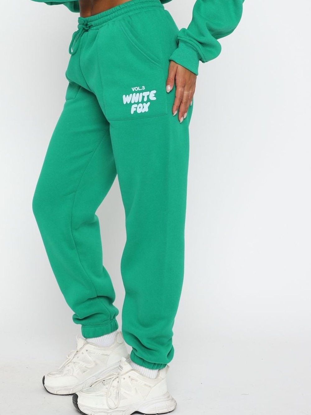 White Fox Vol. 3 Offstage Sweatpants Amazon Green Fleece Jogger Pants